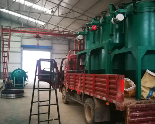 振动排渣过滤机发货