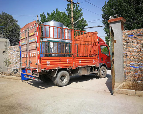 源利过滤：不锈钢过滤机发货